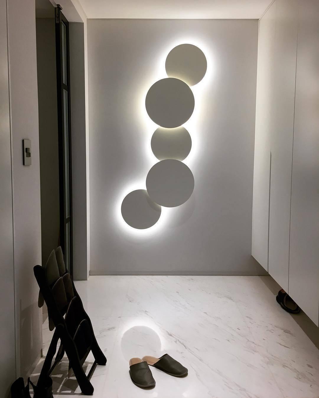 Megan Geometric Disc Wall Lamp - Letslighting