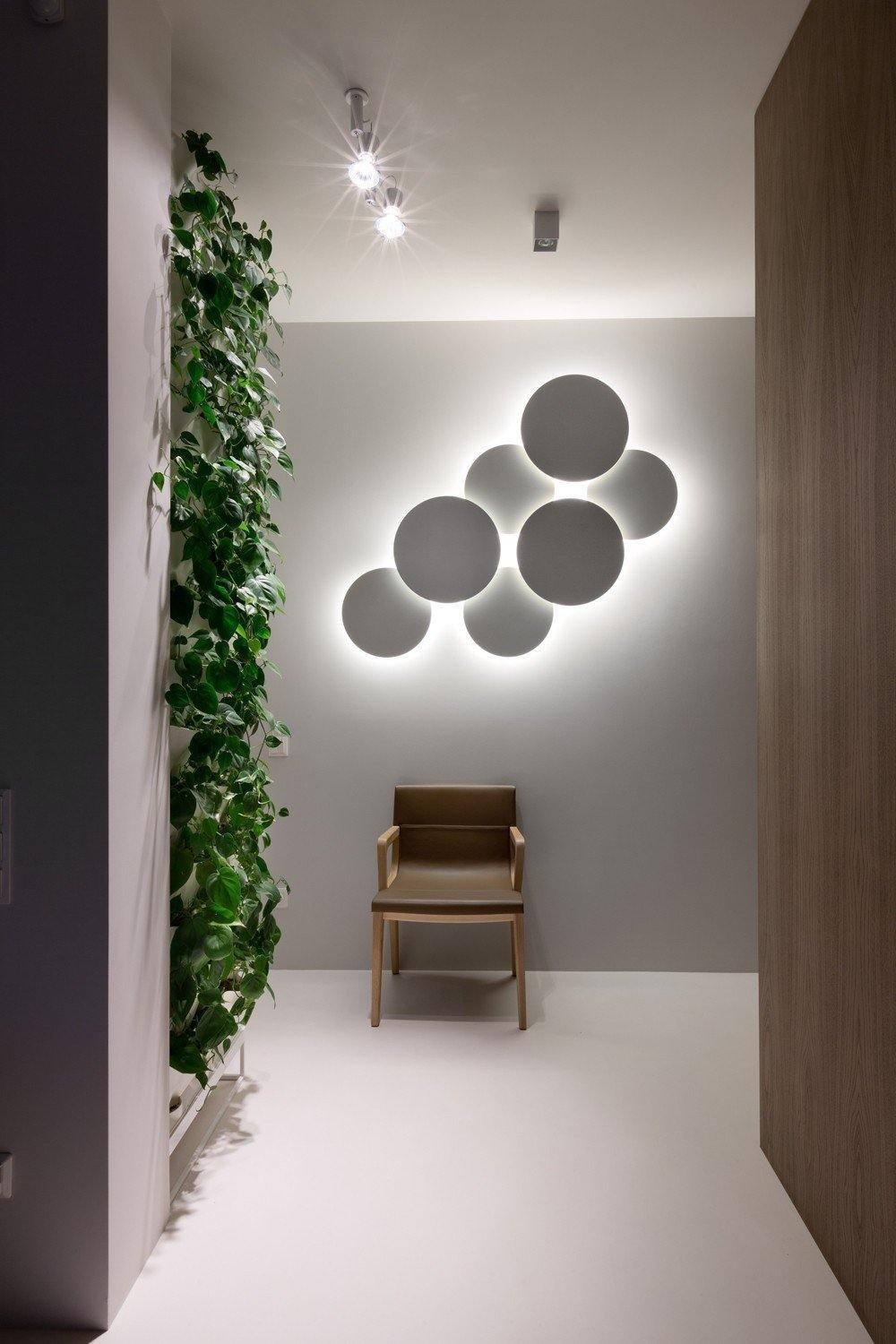 Megan Geometric Disc Wall Lamp - Letslighting