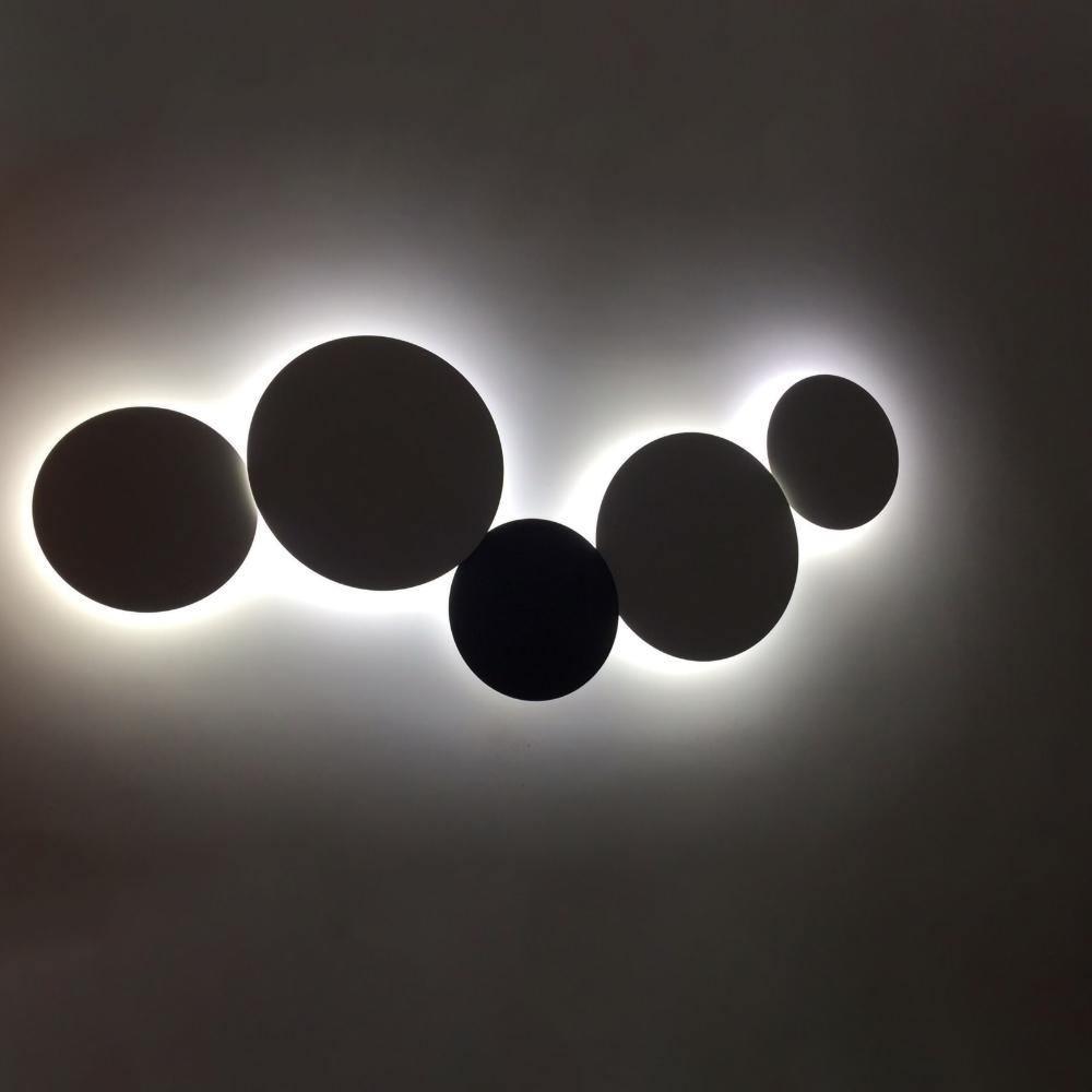 Megan Geometric Disc Wall Lamp - Letslighting