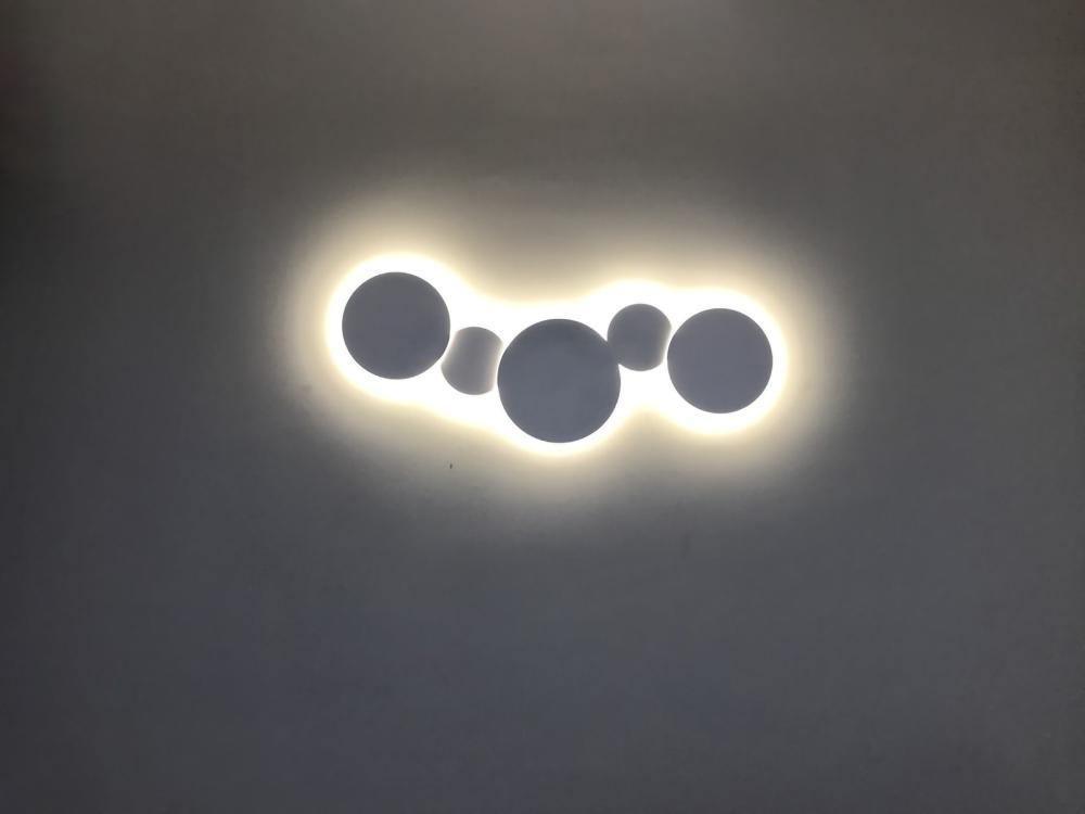 Megan Geometric Disc Wall Lamp - Letslighting