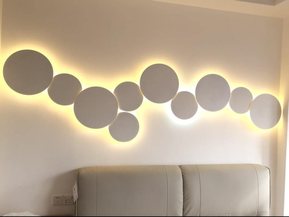 Megan Geometric Disc Wall Lamp - Letslighting