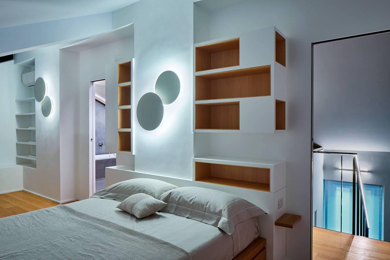 Megan Geometric Disc Wall Lamp - Letslighting