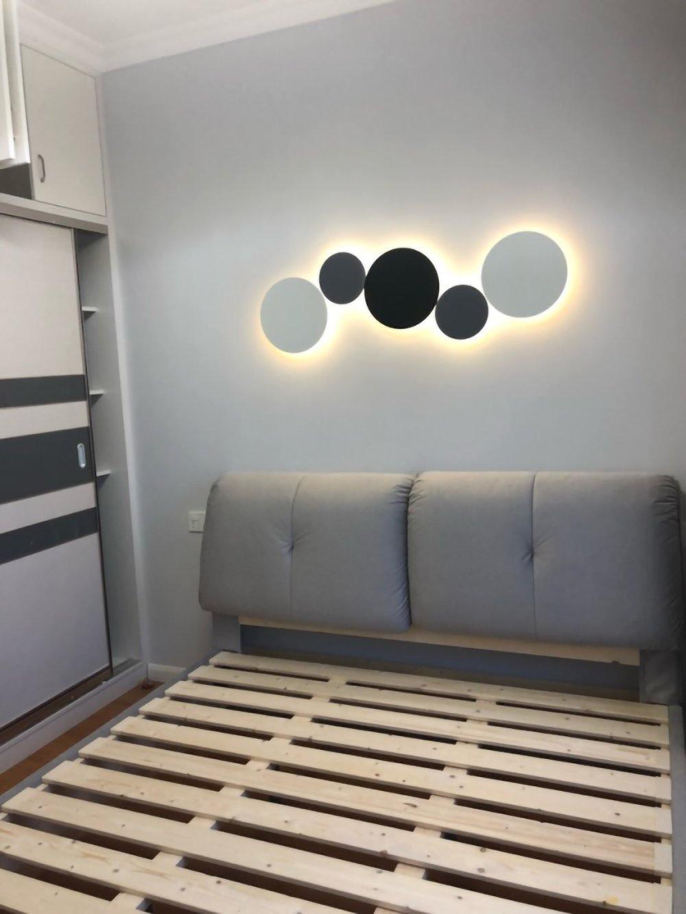 Megan Geometric Disc Wall Lamp - Letslighting
