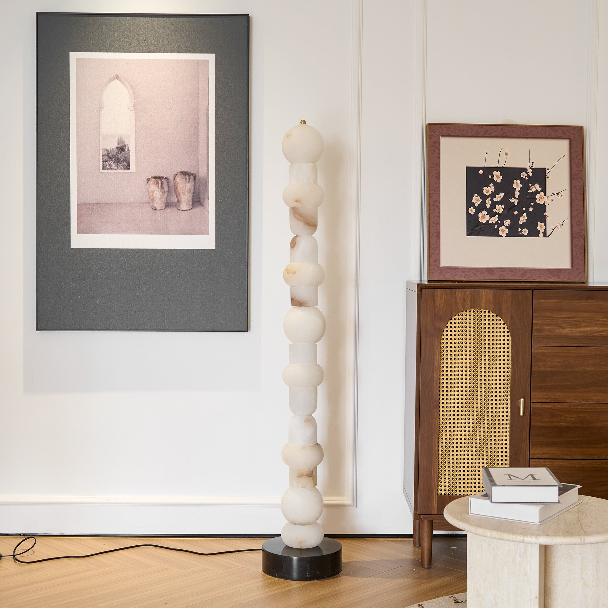 Cirinion Alabaster Floor Lamp - Letslighting