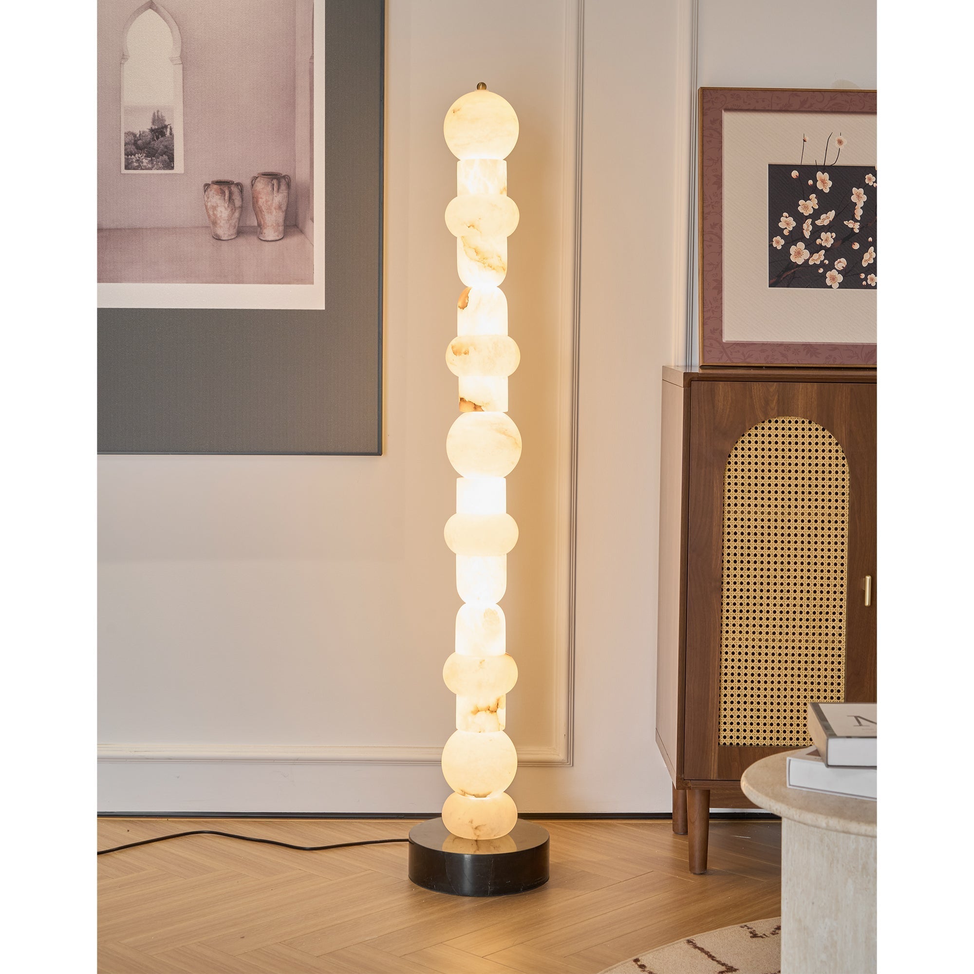 Cirinion Alabaster Floor Lamp - Letslighting