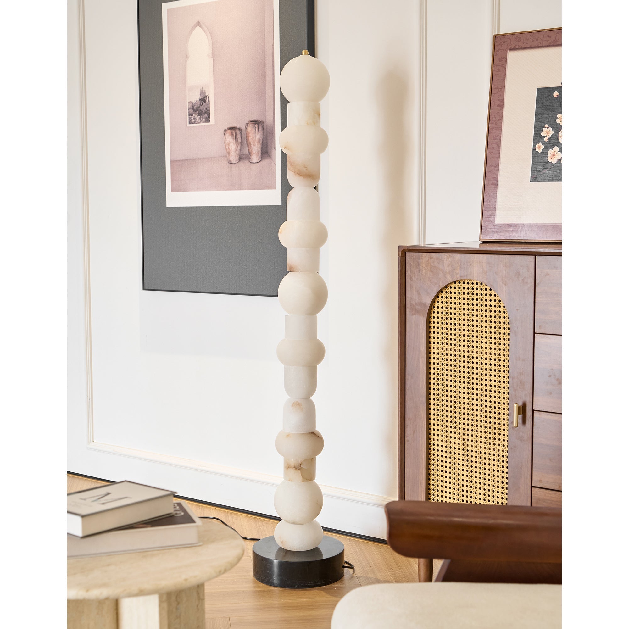 Cirinion Alabaster Floor Lamp - Letslighting