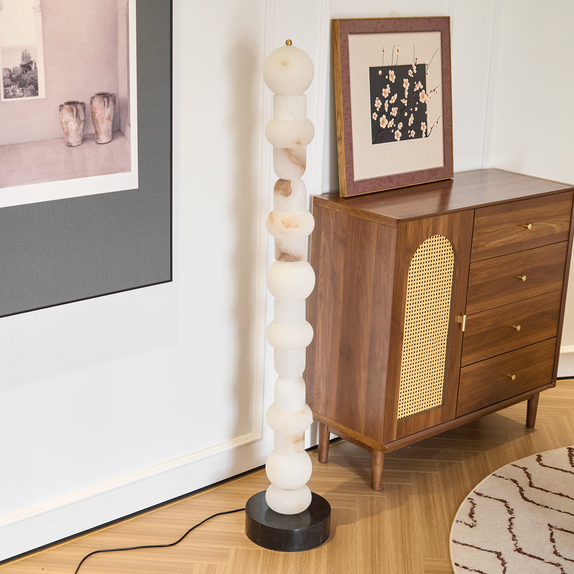 Cirinion Alabaster Floor Lamp - Letslighting