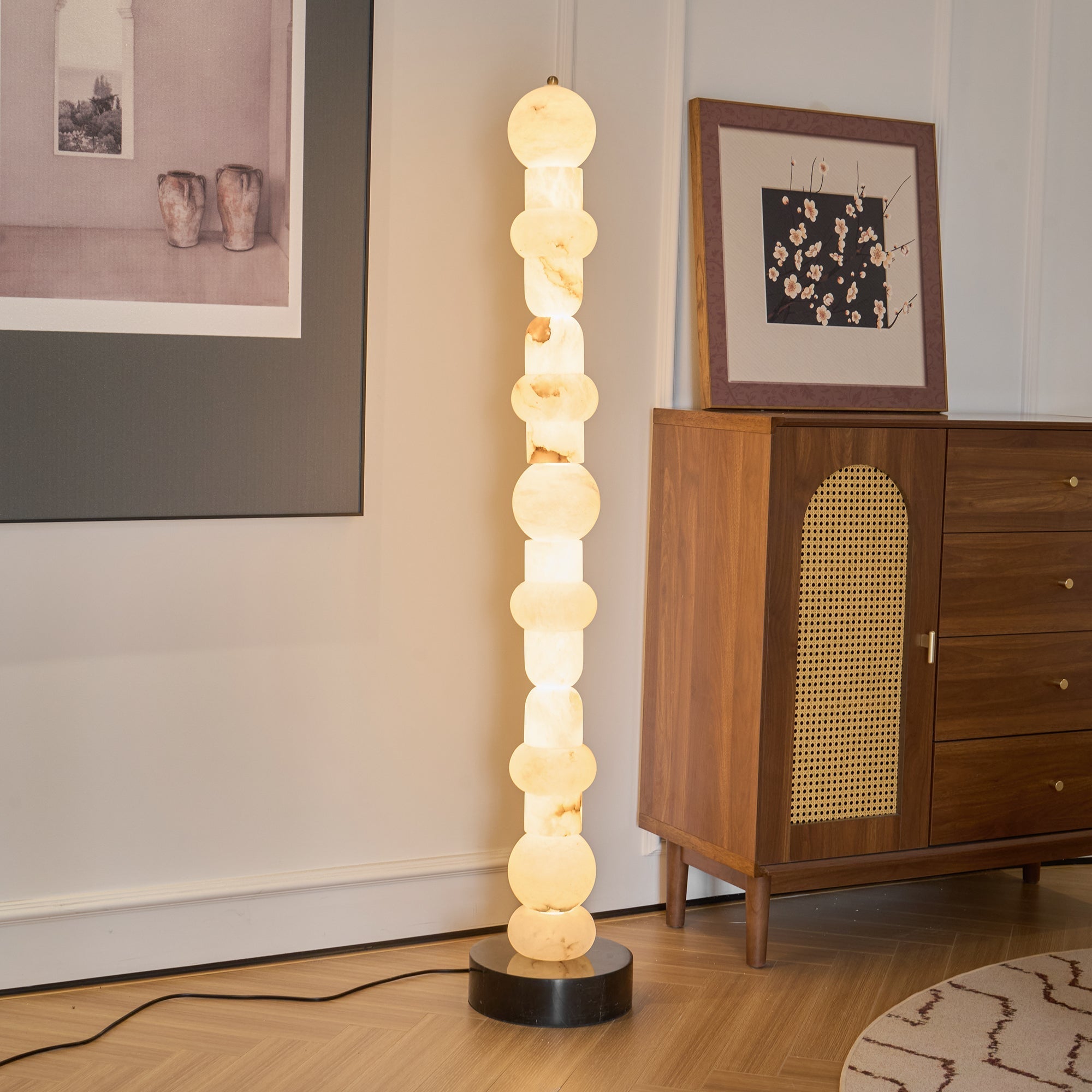 Cirinion Alabaster Floor Lamp - Letslighting