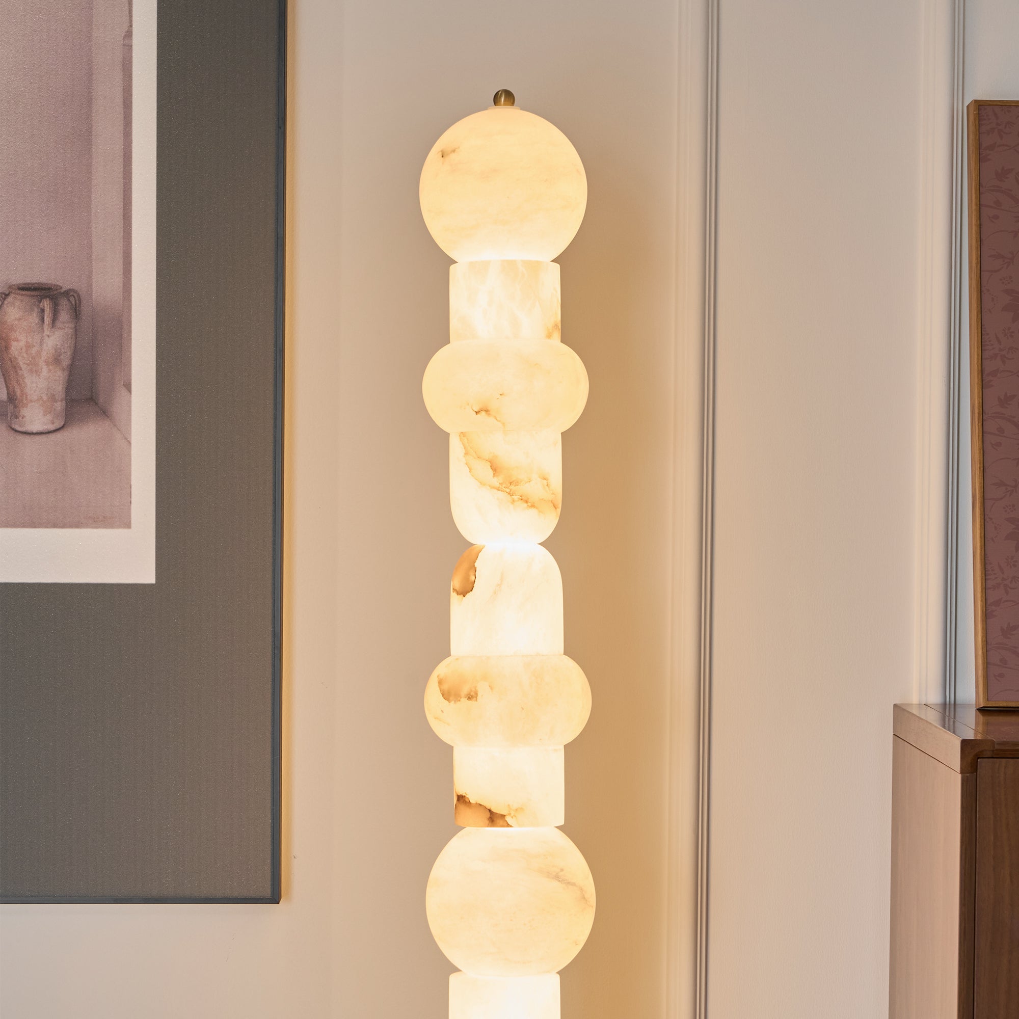 Cirinion Alabaster Floor Lamp - Letslighting
