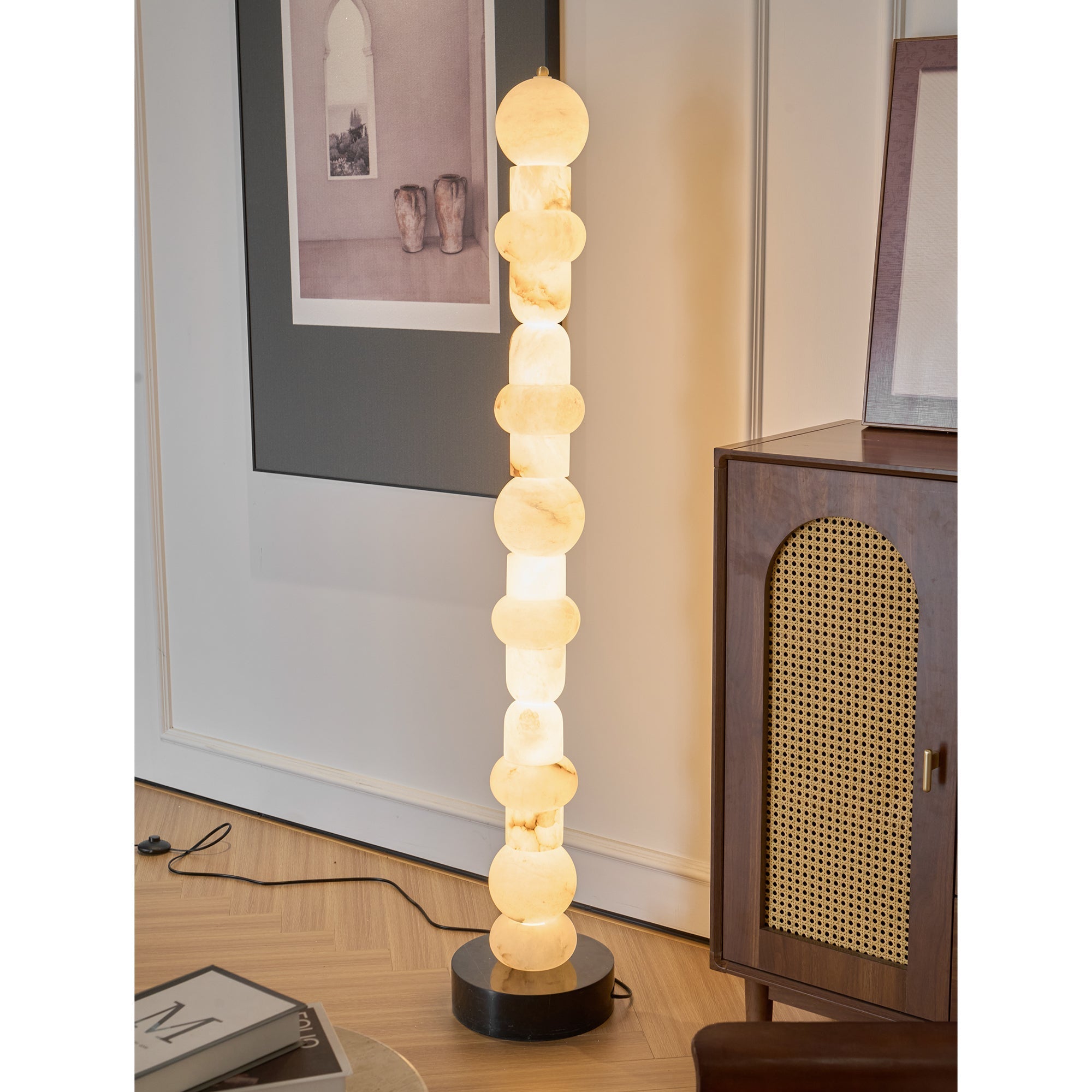 Cirinion Alabaster Floor Lamp - Letslighting