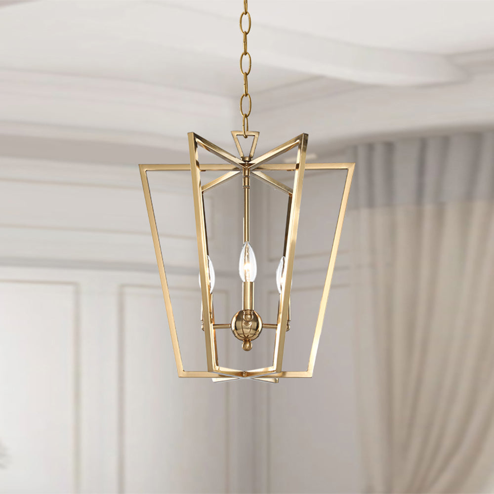 Elthaaris Vintage Industrial Lantern Pendant Light - Letslighting