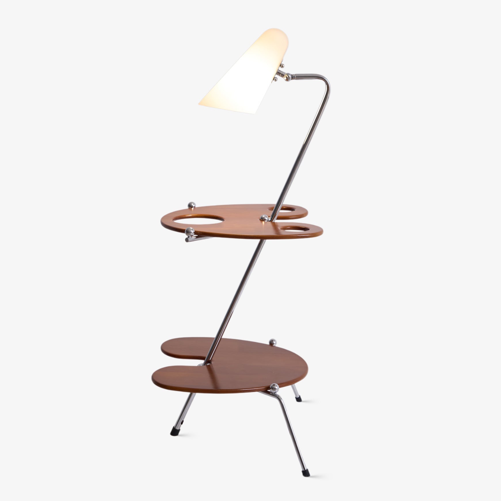 Vaughn Modern Wood Floor Lamp - Letslighting