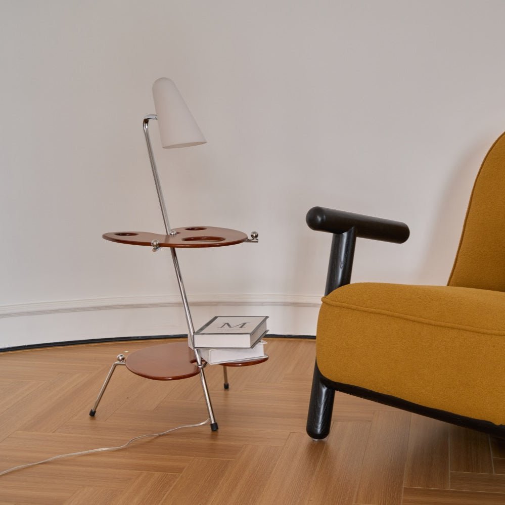 Vaughn Modern Wood Floor Lamp - Letslighting