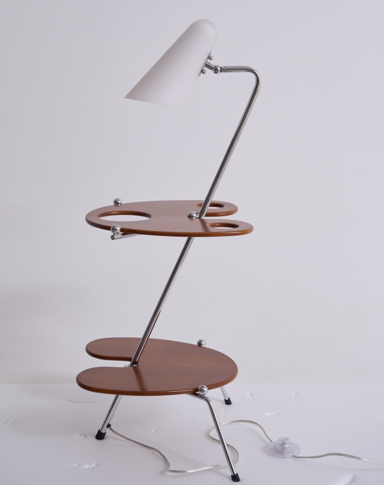 Vaughn Modern Wood Floor Lamp - Letslighting