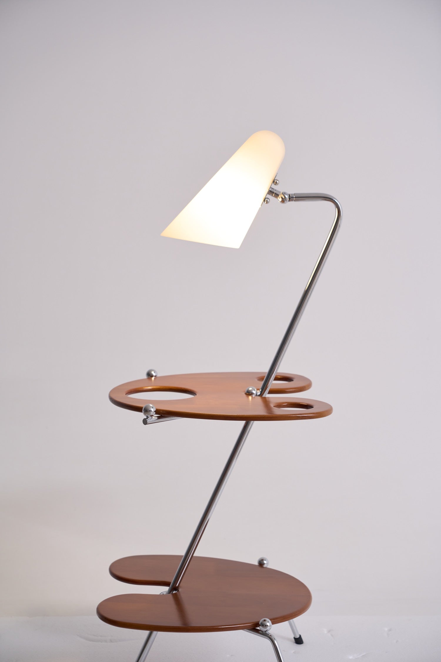 Vaughn Modern Wood Floor Lamp - Letslighting