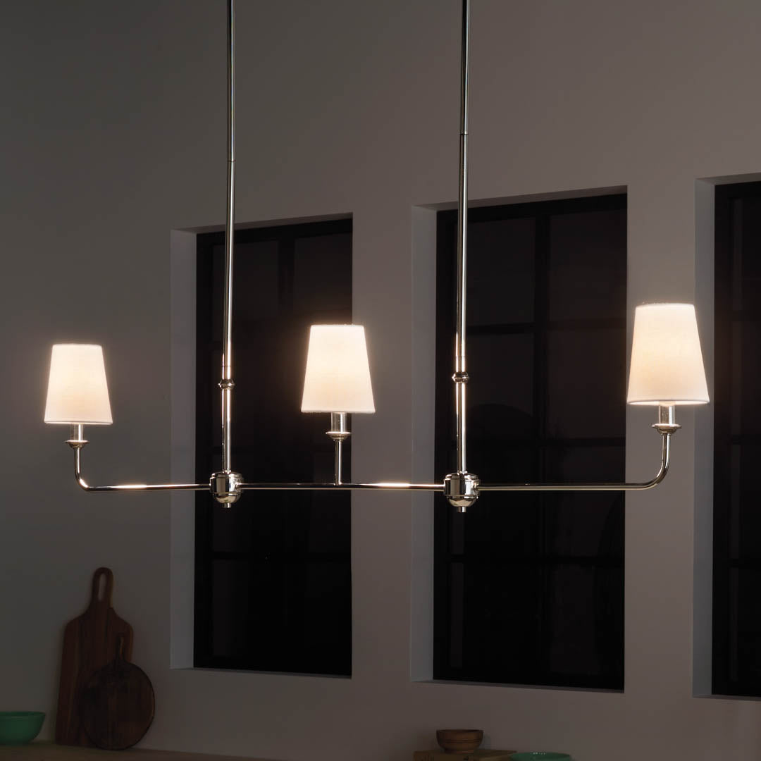 Mymareth Modern Minimalist Linear Chandelier - Letslighting