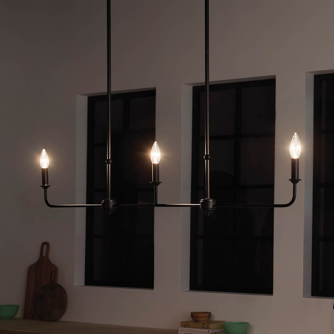 Mymareth Modern Minimalist Linear Chandelier - Letslighting