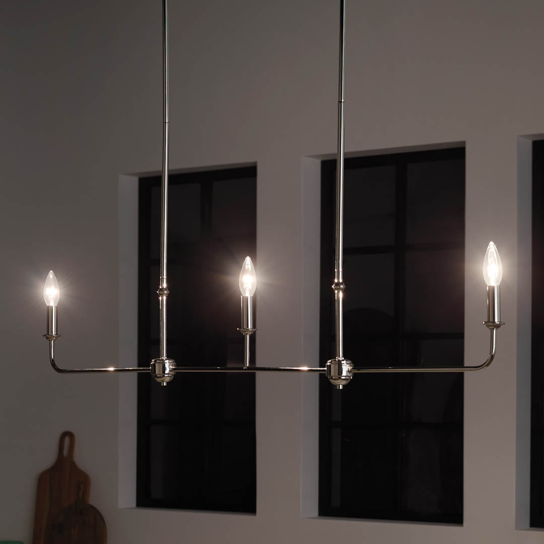 Mymareth Modern Minimalist Linear Chandelier - Letslighting