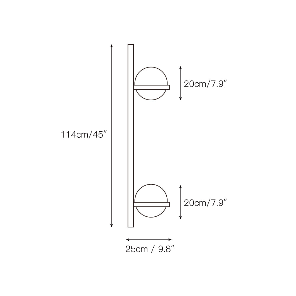 Olthaarae Modern Minimalist Plastic Wall Lamp - Letslighting