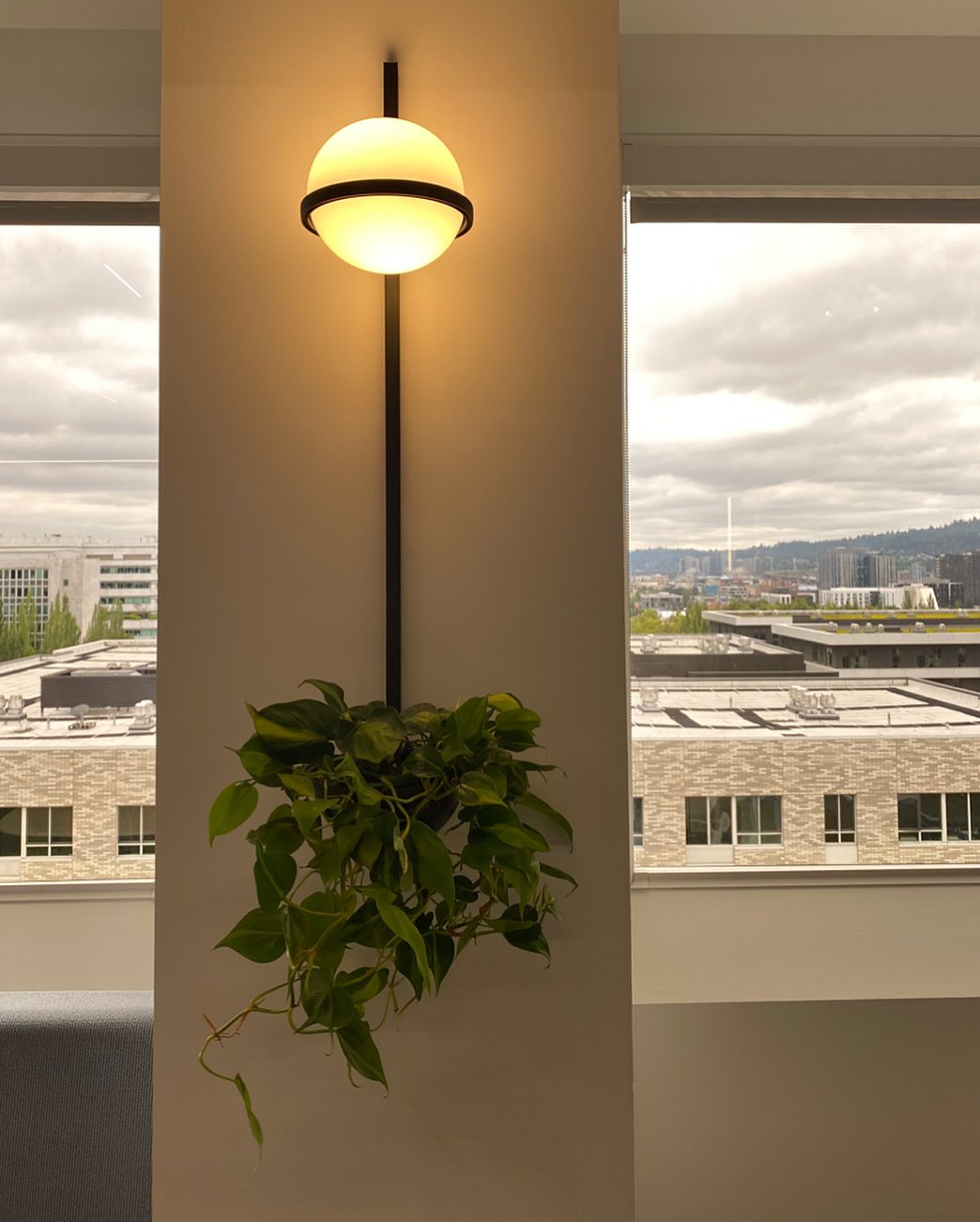 Olthaarae Modern Minimalist Plastic Wall Lamp - Letslighting