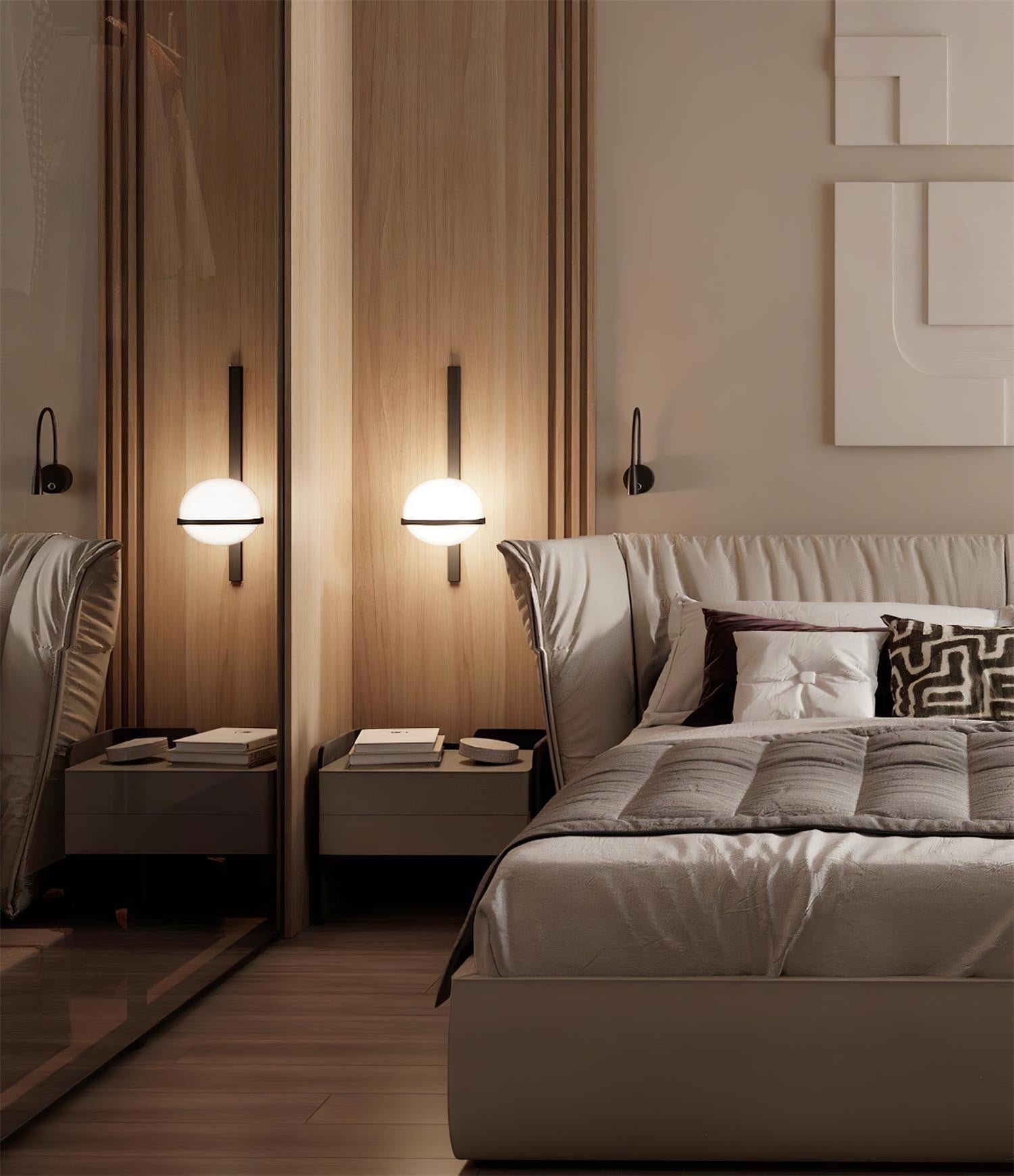 Olthaarae Modern Minimalist Plastic Wall Lamp - Letslighting