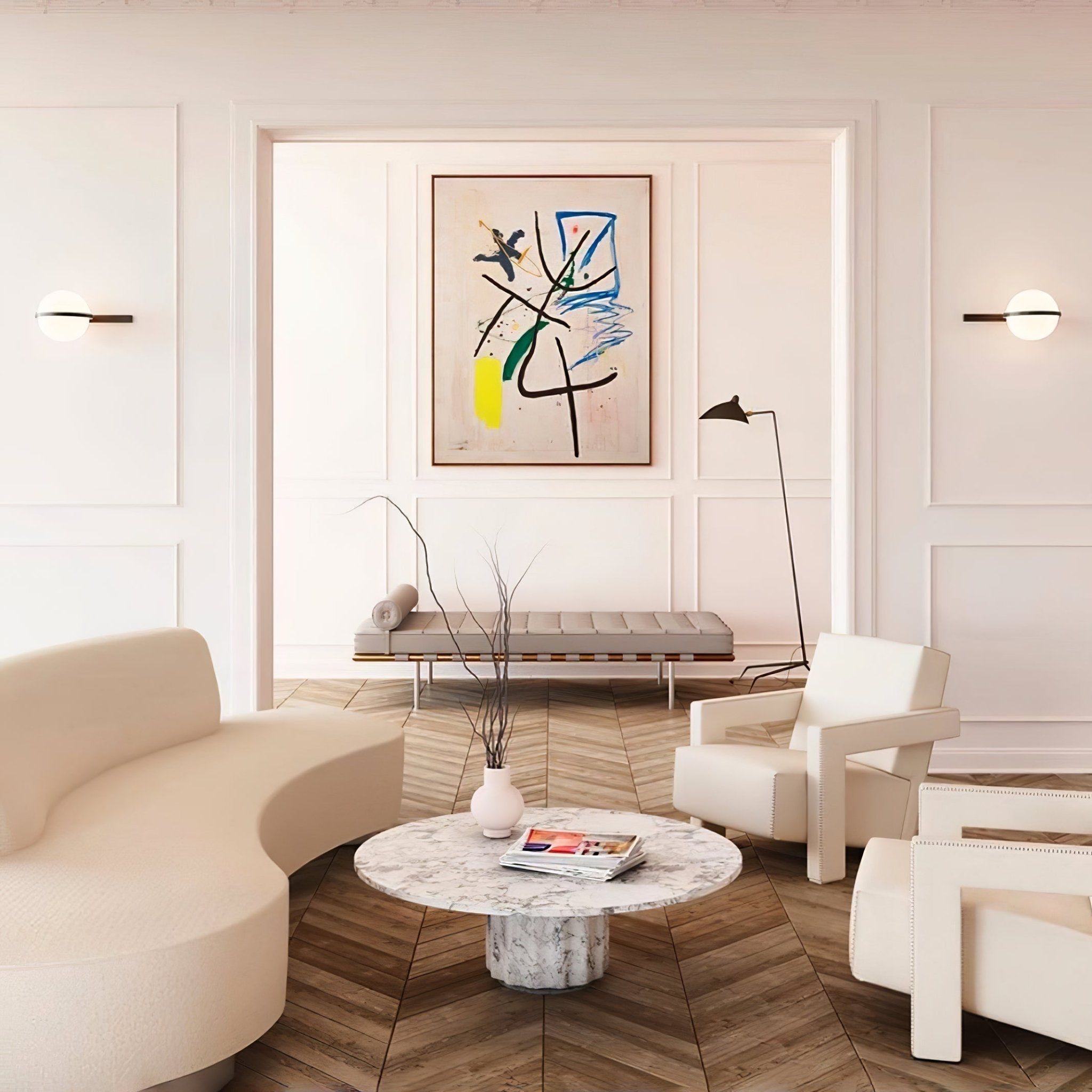 Elmarisra Modern Minimalist Wall Light - Letslighting