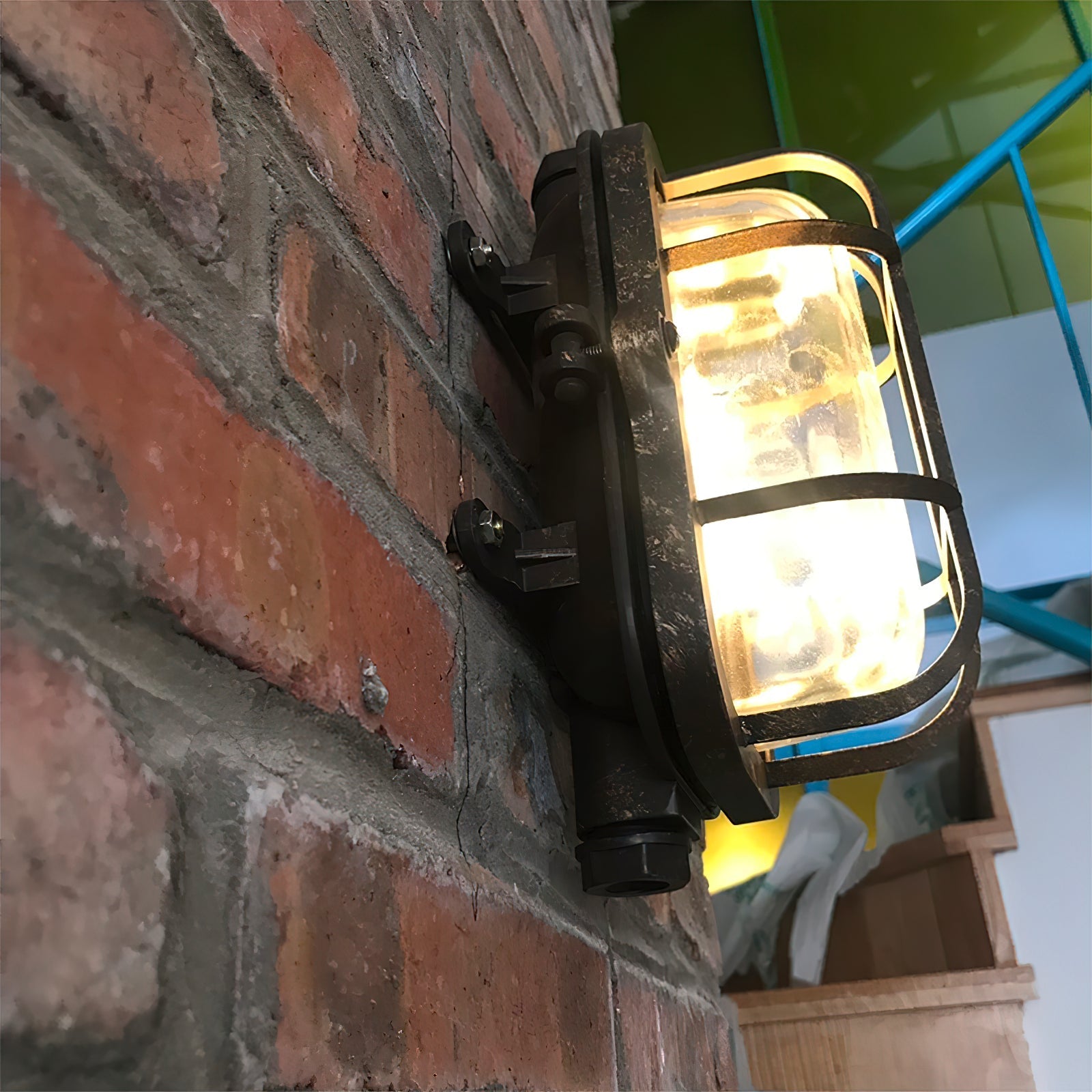 Omirara Unique Traditional Glass Wall Light - Letslighting