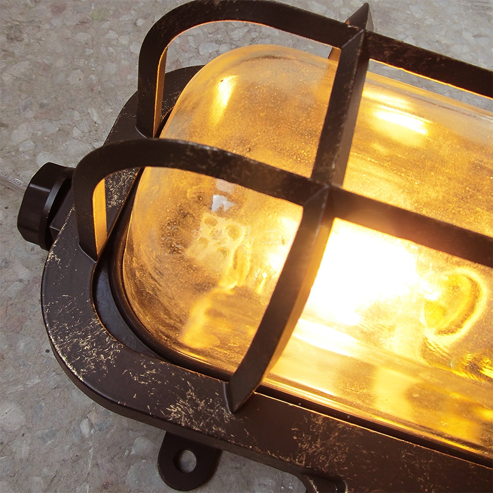 Omirara Unique Traditional Glass Wall Light - Letslighting