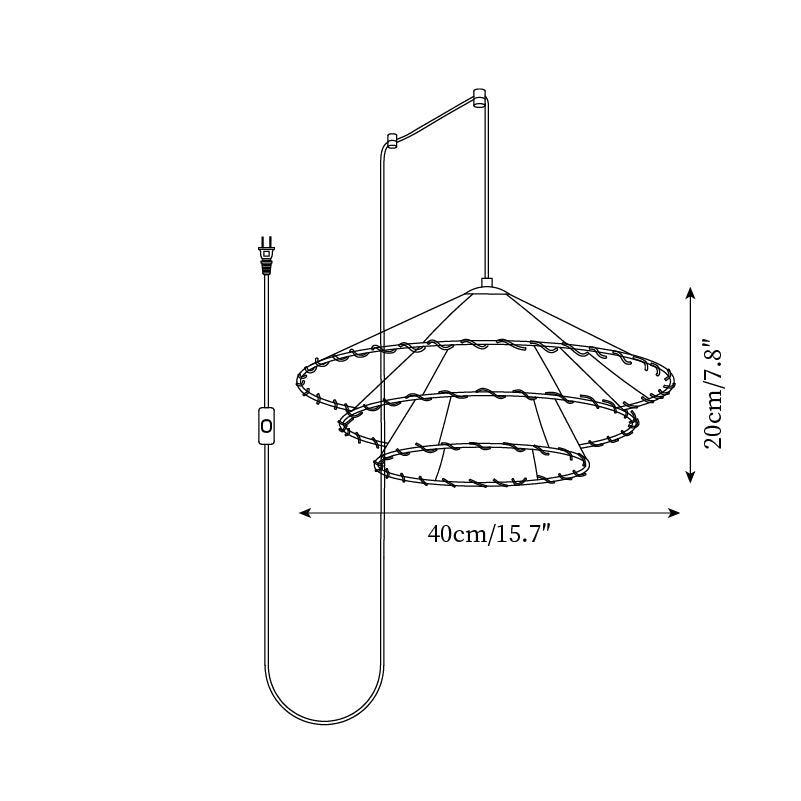 Vionel Plug-in Pendant Light - Letslighting