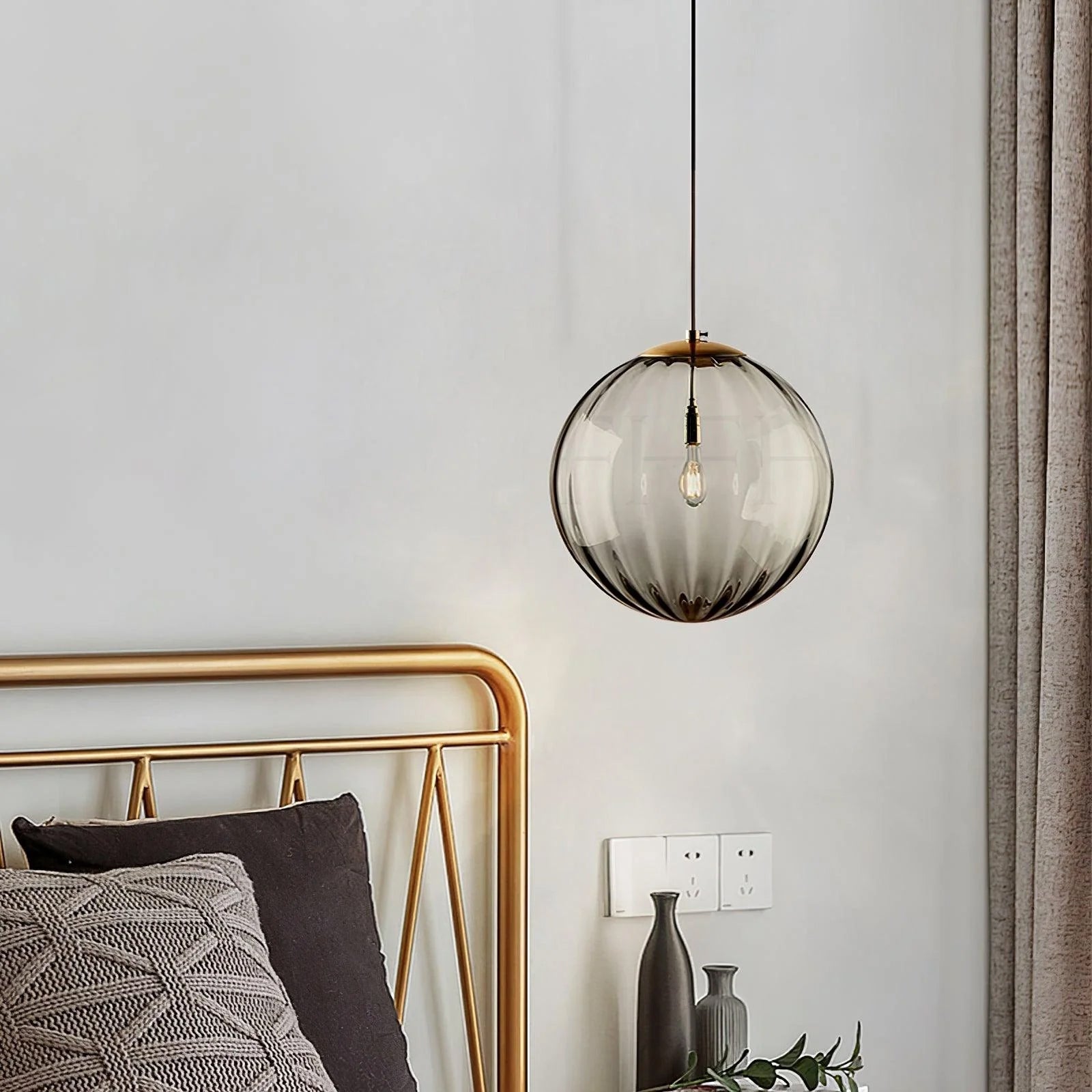 Halore Glass Vintage Pendant Light - Letslighting