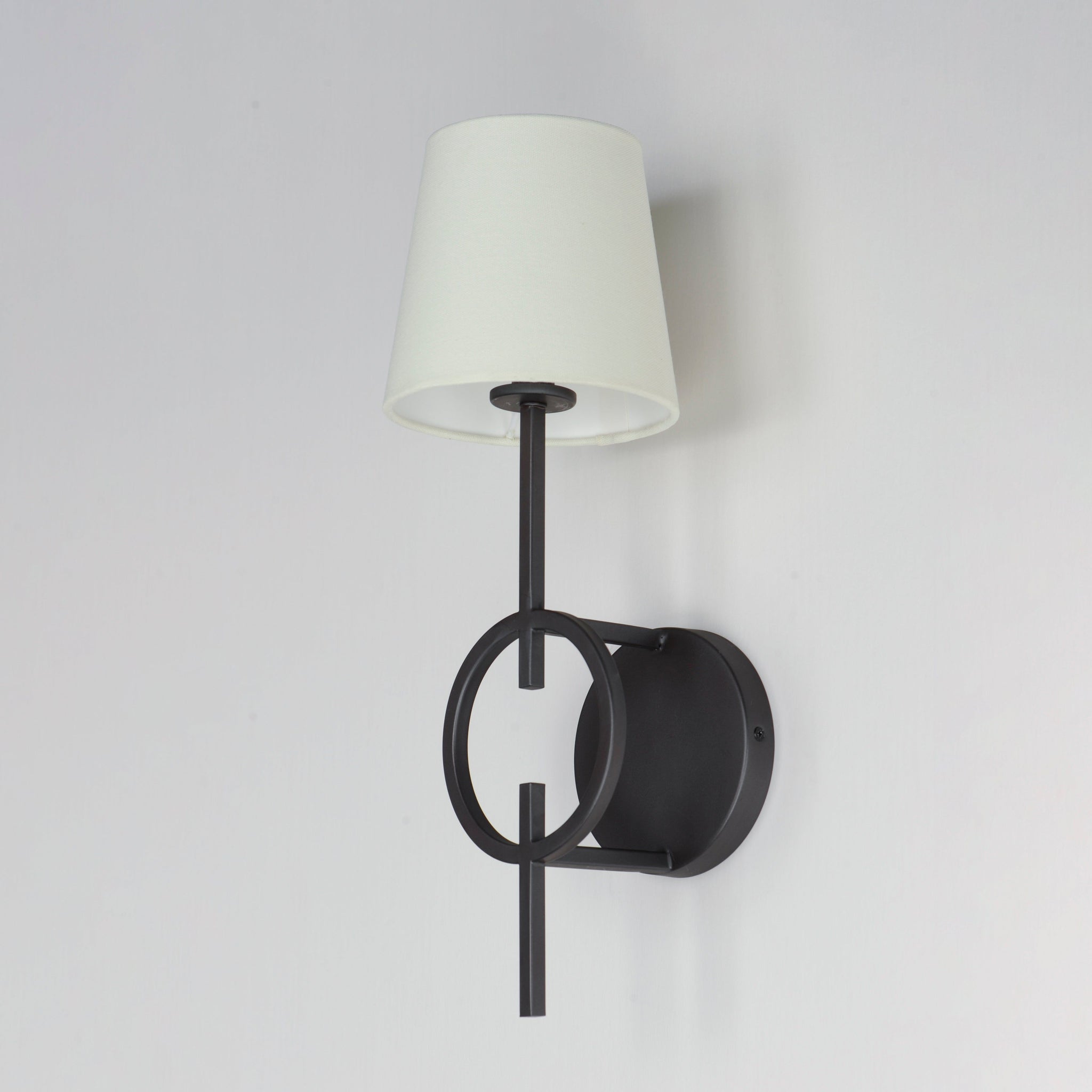 Evtalila Elegance Vintage Black Fabric Wall Lamp - Letslighting