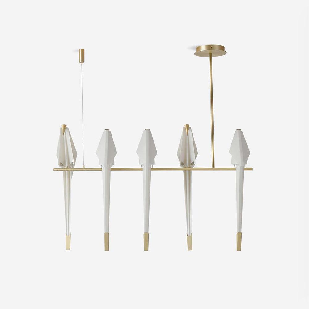 Clifford White Paper Crane Chandelier - Letslighting