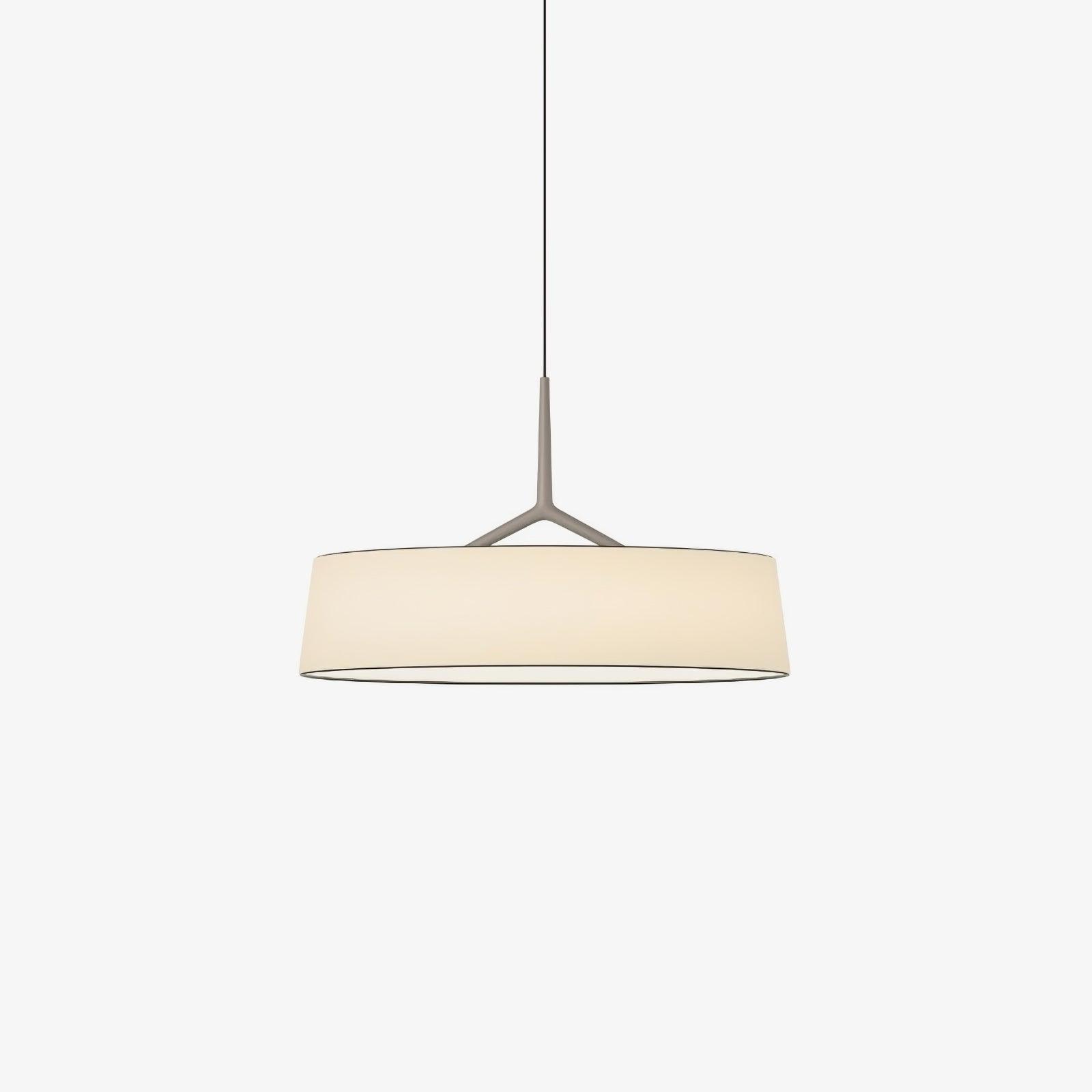 Ovynira Cylindrical Fabric Pendant Light - Letslighting