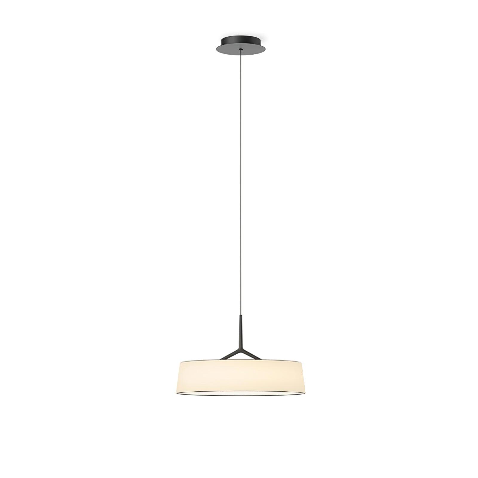 Ovynira Cylindrical Fabric Pendant Light - Letslighting