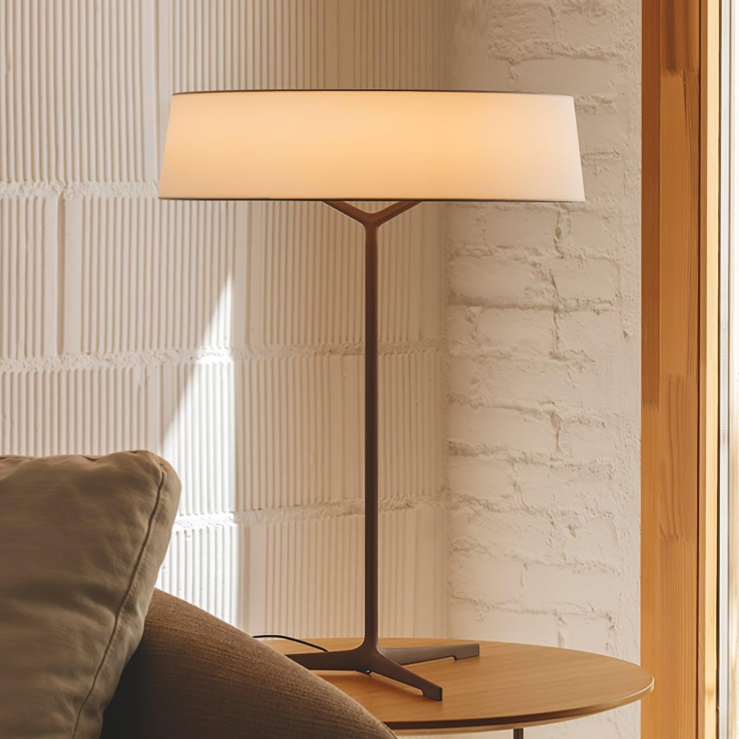 Nevita Fabric Scandinavian Table Lamp - Letslighting