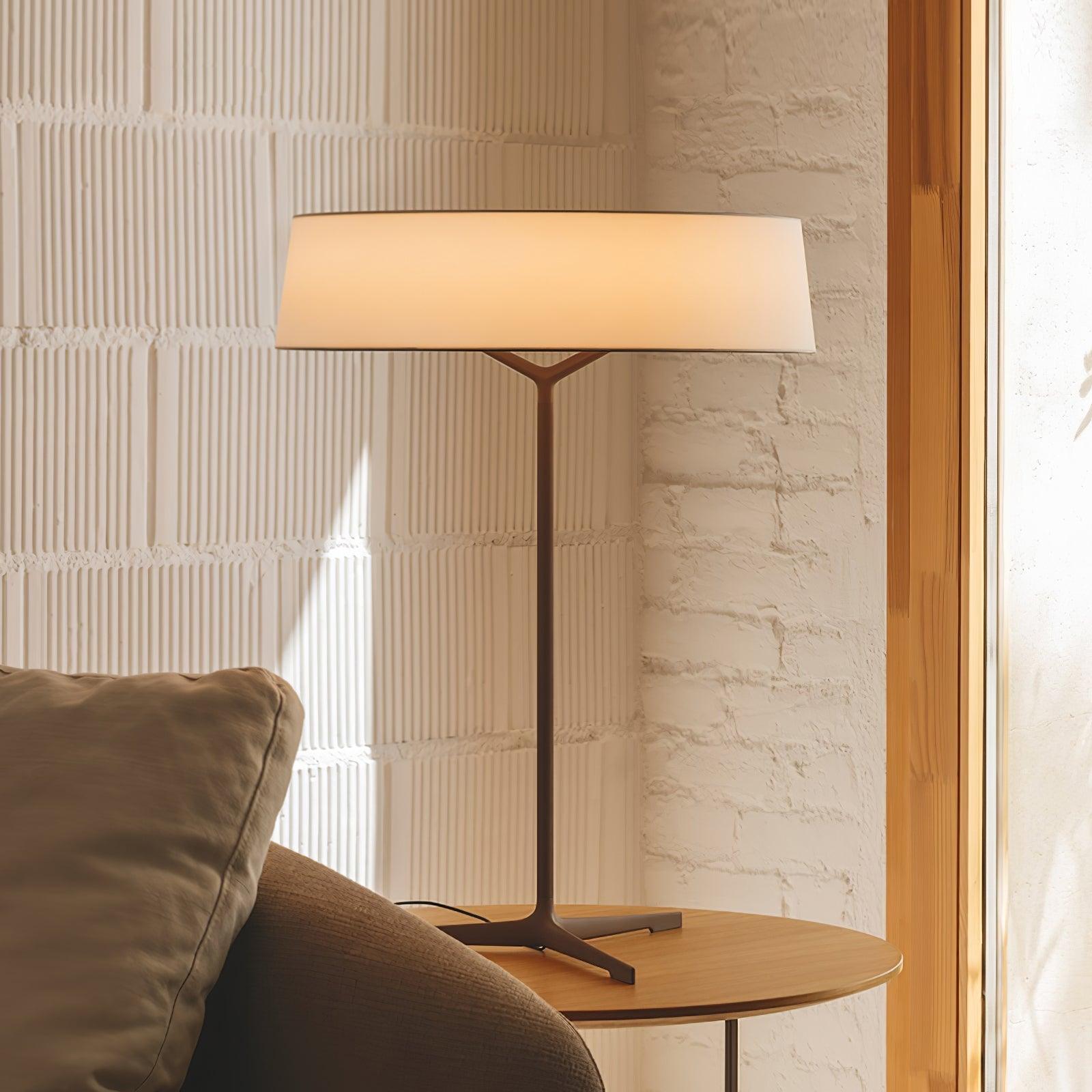 Nevita Fabric Scandinavian Table Lamp - Letslighting