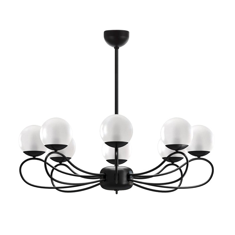 Aurlaeir Elegance Vintage Papillon Brass Glass Chandelier - Letslighting