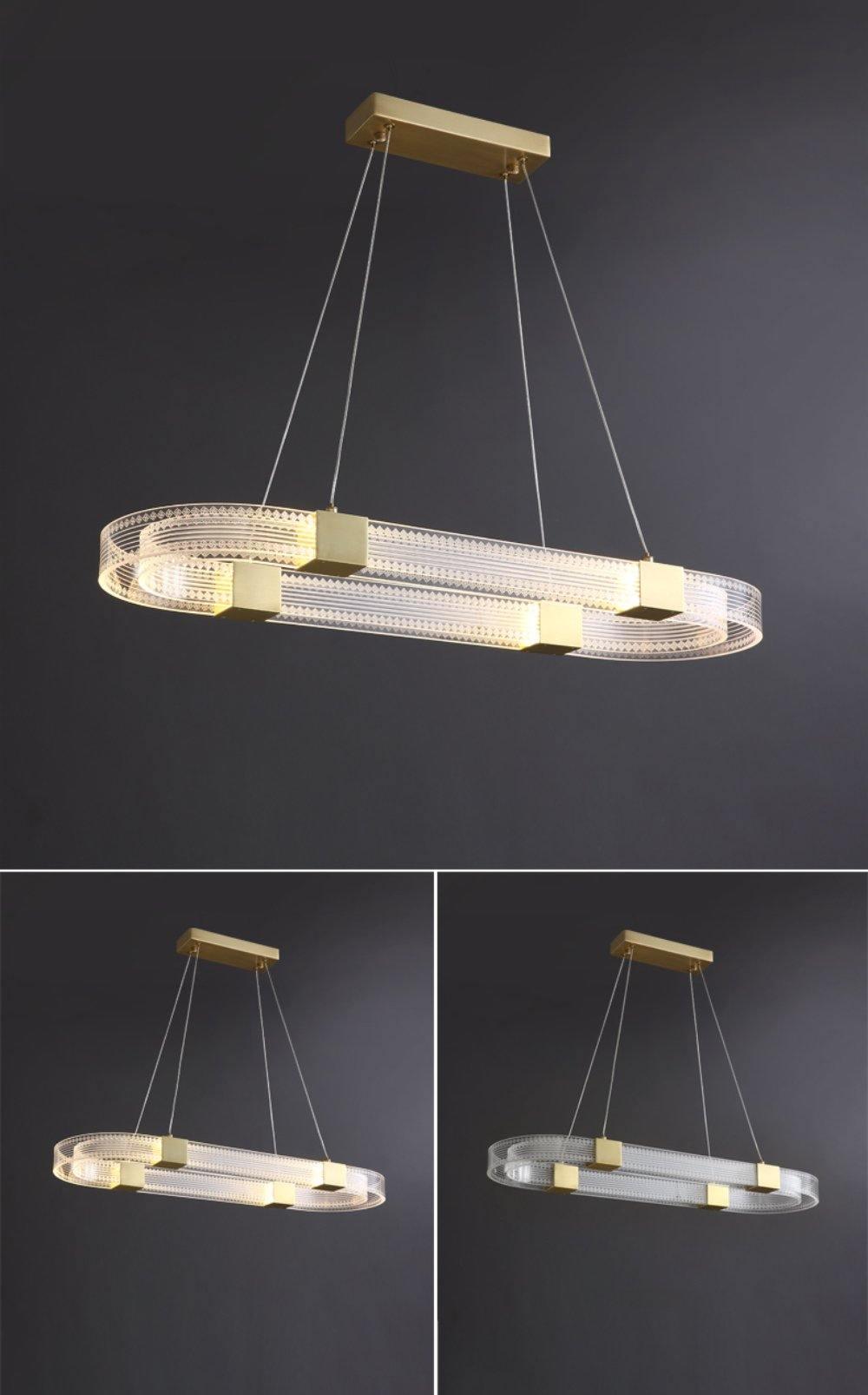 Eurdora Modern Minimalist Ring LED Chandelier - Letslighting