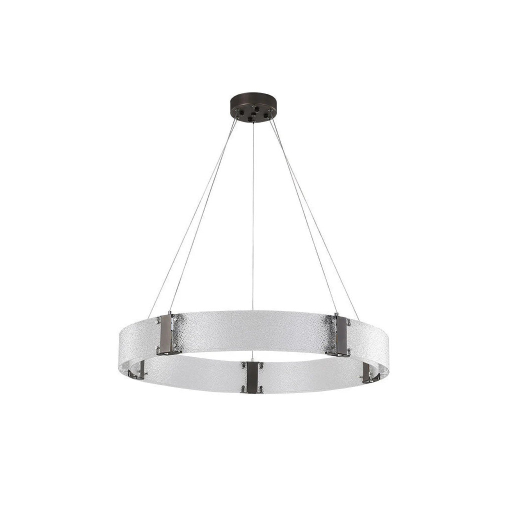 Parallel Modern Minimalist Ring Glass Chandelier - Letslighting
