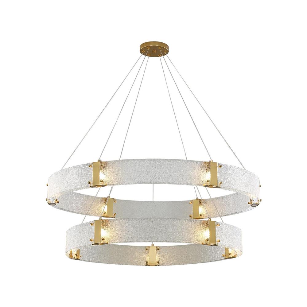 Parallel Modern Minimalist Ring Glass Chandelier - Letslighting