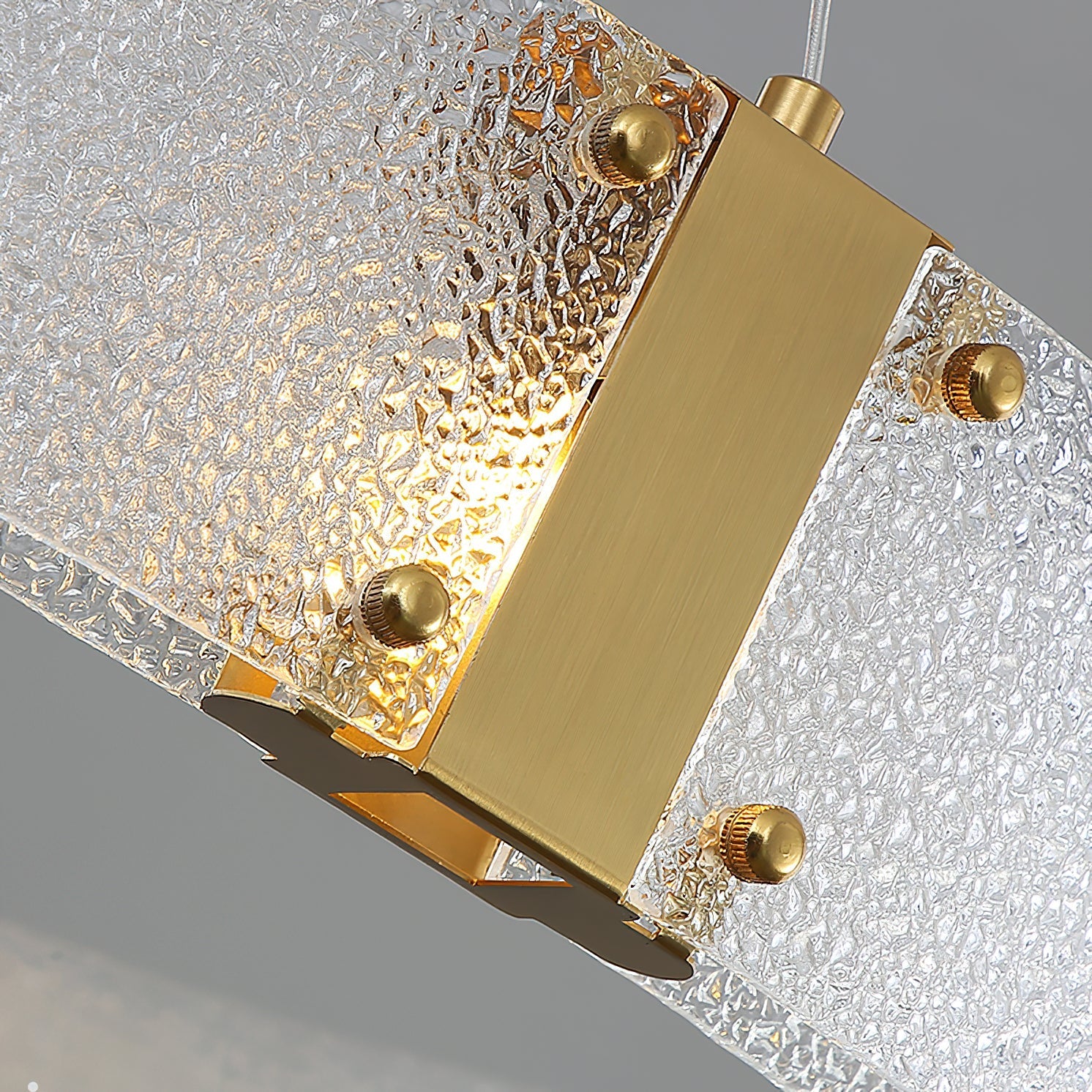 Parallel Modern Minimalist Ring Glass Chandelier - Letslighting