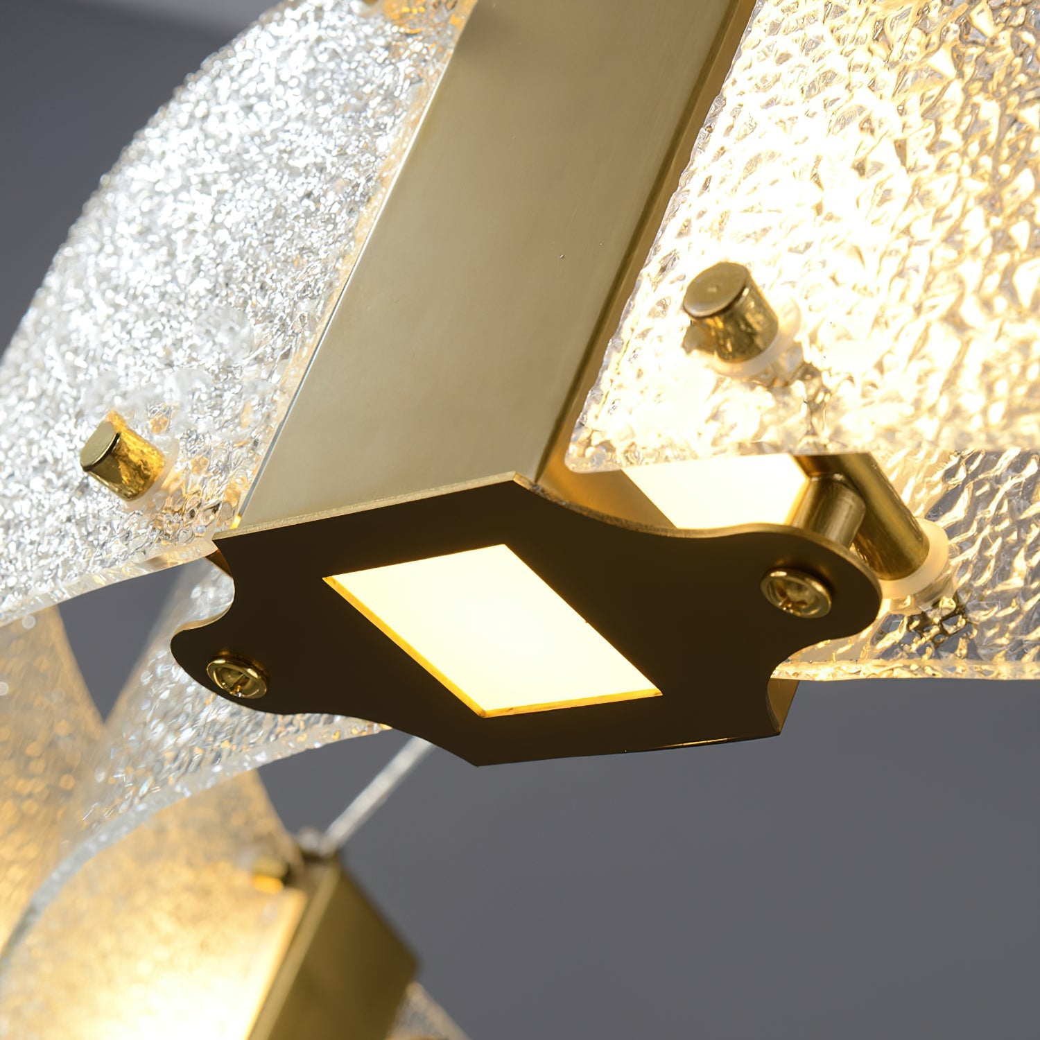 Parallel Modern Minimalist Ring Glass Chandelier - Letslighting