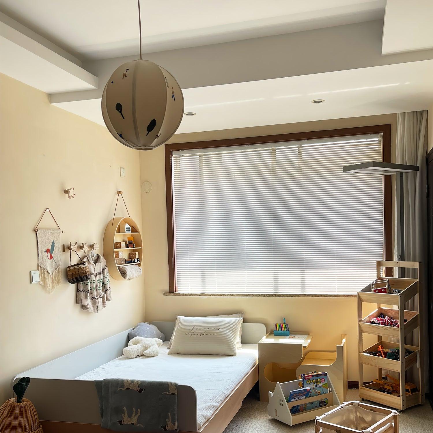 Ritta Paper Ball Drawing Pendant Light - Letslighting
