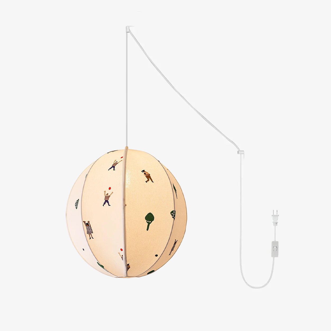 Cadorus Art Textile Swag Fabric Pendant Lamp - Letslighting