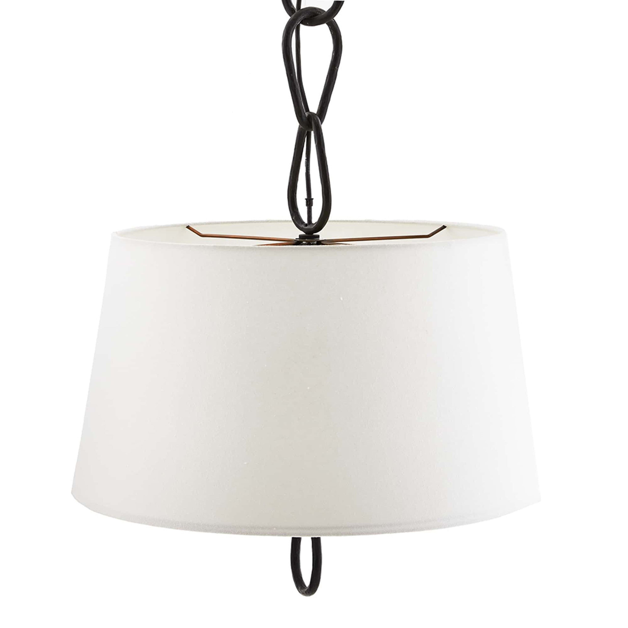 Zesilira Nordic Vintage Black Fabric Pendant Lamp - Letslighting