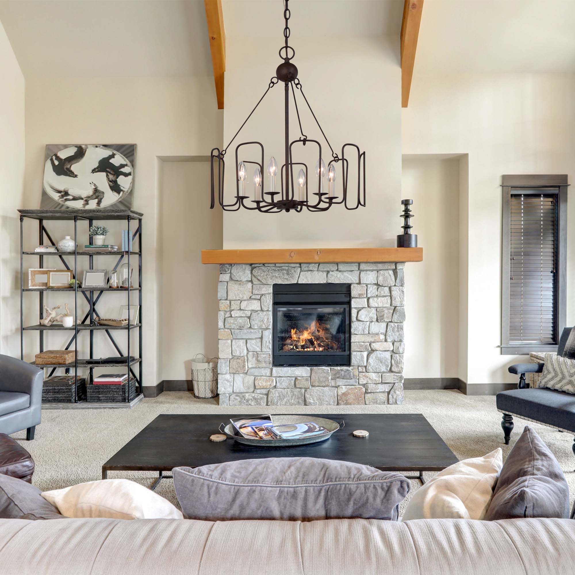 Cocaryra Vintage Industrial Chandelier - Letslighting