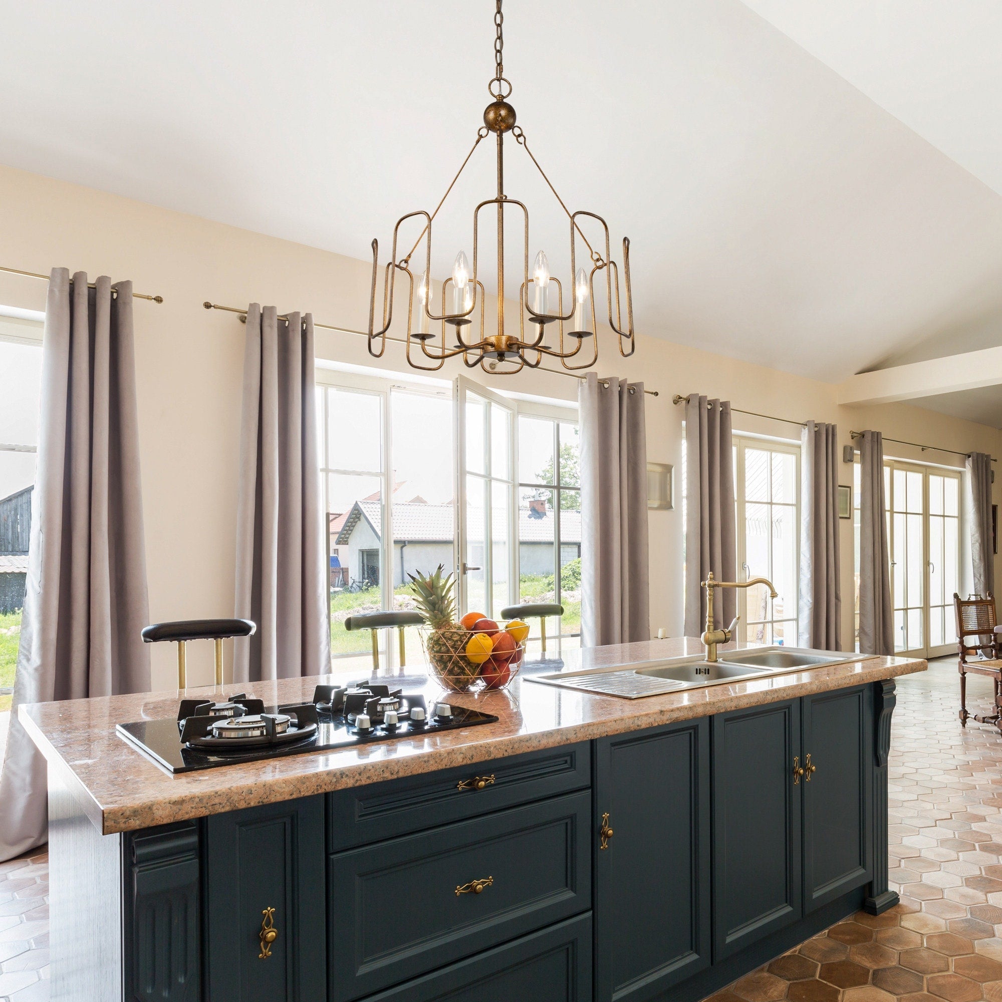 Cocaryra Vintage Industrial Chandelier - Letslighting