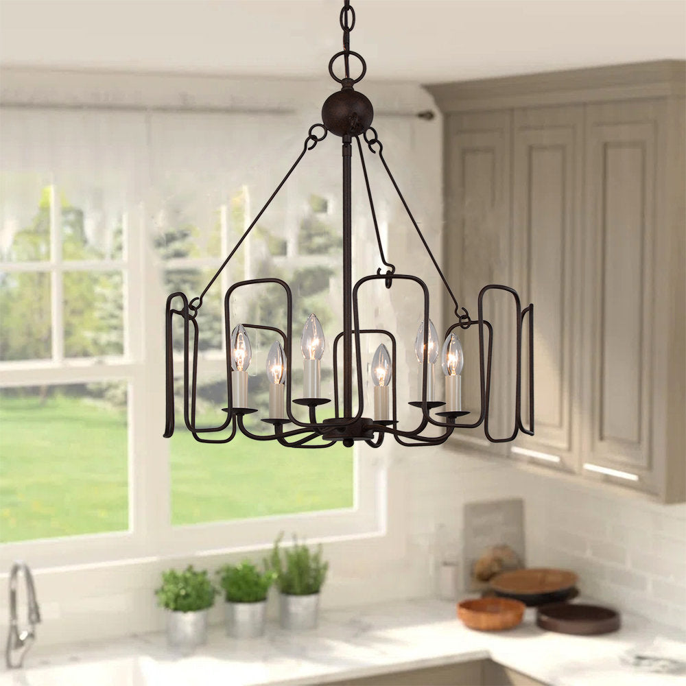 Cocaryra Vintage Industrial Chandelier - Letslighting