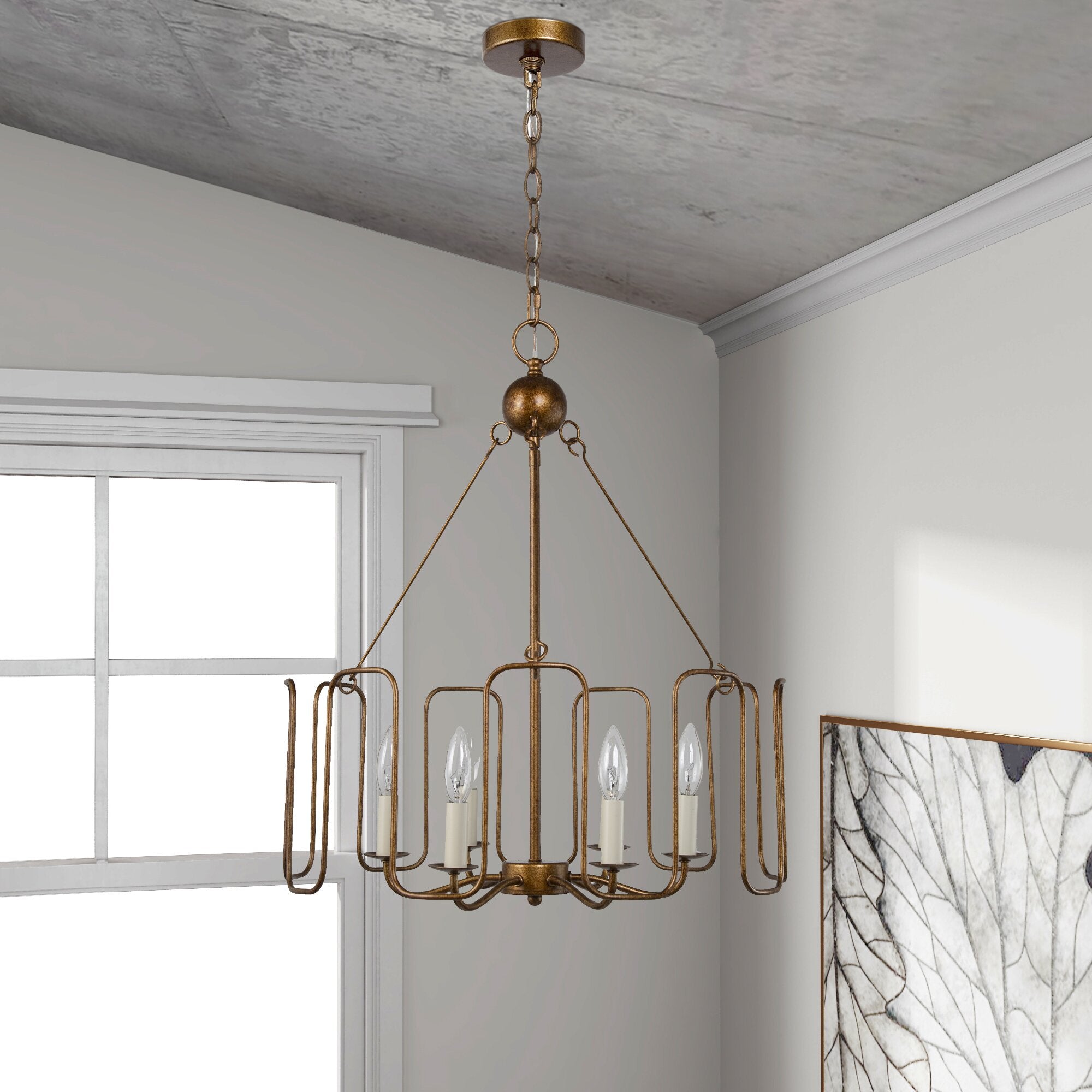 Cocaryra Vintage Industrial Chandelier - Letslighting
