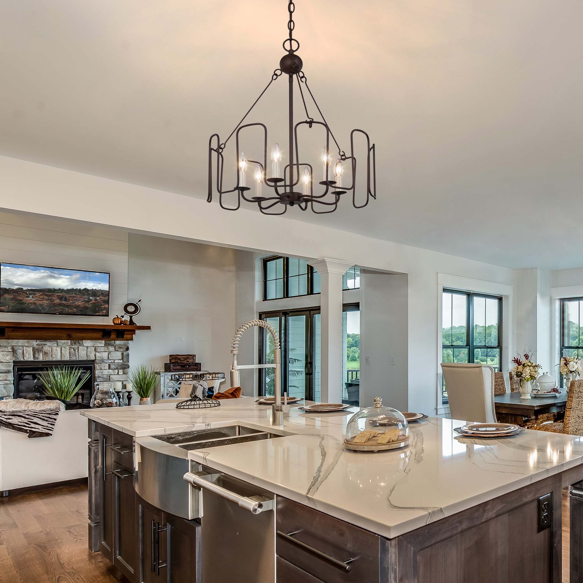 Cocaryra Vintage Industrial Chandelier - Letslighting